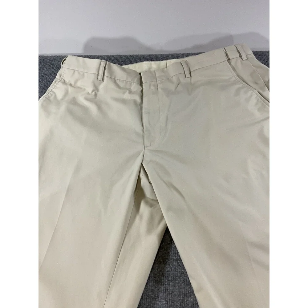 Orvis Pants Mens 40 Khaki Chino Casual Dress Travel Outdoor Lightweight Comfort